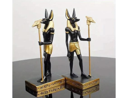 Egyptská socha Anubise 16cm